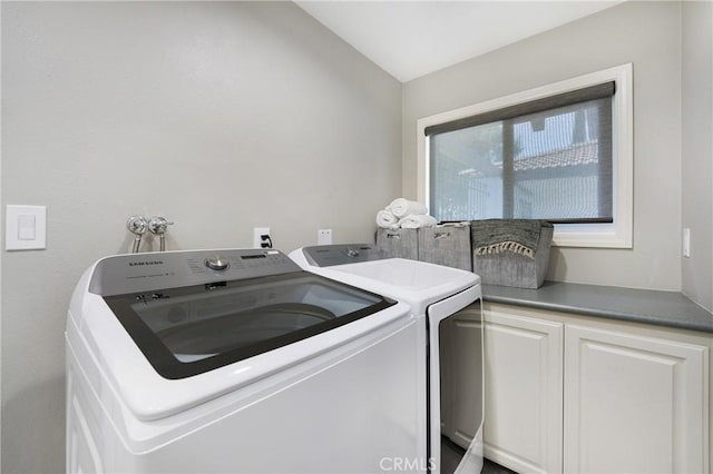 170 Buckthorn Dr, Brea, CA 92823 - washroom featuring washer and dryer and cabinet space