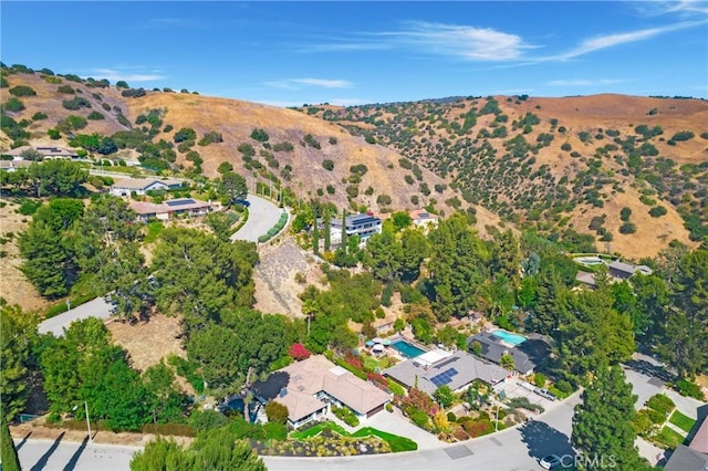 170 Buckthorn Dr, Brea, CA 92823 - aerial view of property's location with mountains