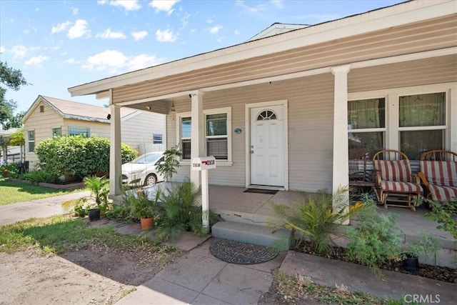 2838 N G St, San Bernardino, CA 92405 - entrance to property with a porch