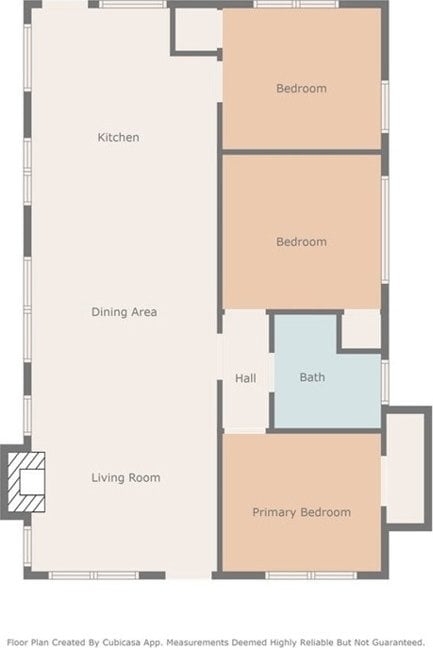 2838 N G St, San Bernardino, CA 92405 - view of room layout