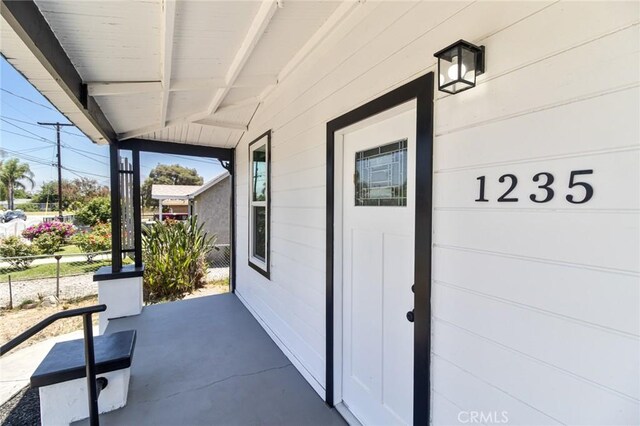 1235 Spruce St, San Bernardino, CA 92411 - view of covered porch