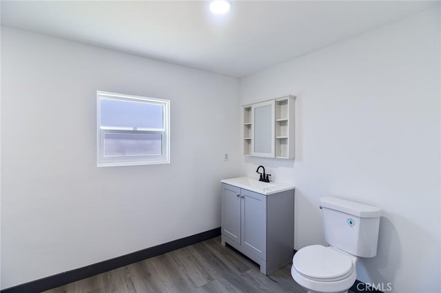 1235 Spruce St, San Bernardino, CA 92411 - bathroom featuring vanity and wood finished floors