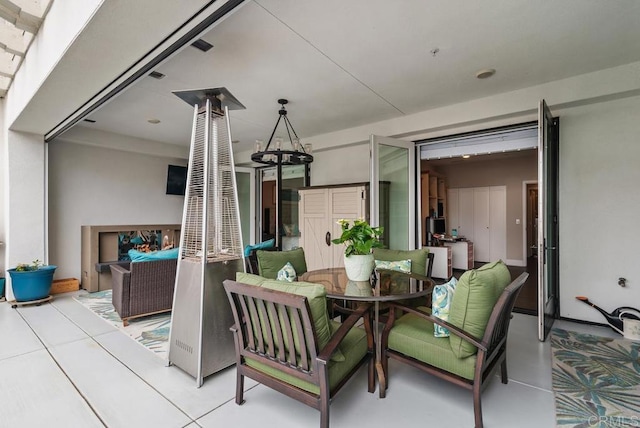 800 Grand Ave Unit 105, Carlsbad, CA 92008 - view of patio / terrace with outdoor dining space and outdoor lounge area
