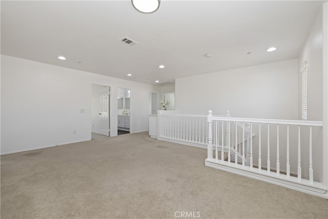 17129 Lacebark St, Fontana, CA 92337 - unfurnished room featuring recessed lighting and light carpet