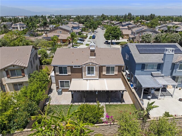 17129 Lacebark St, Fontana, CA 92337 - aerial view of residential area