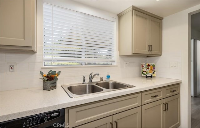 450 Marilyn Ln, Redlands, CA 92373 - kitchen featuring dishwasher, backsplash, and plenty of natural light