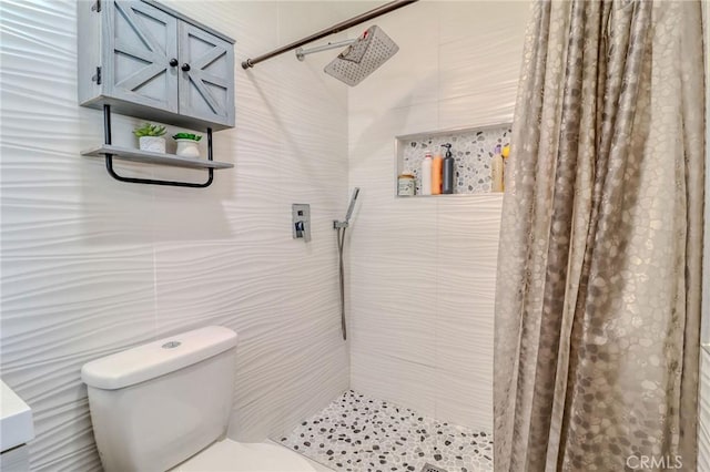 5970 Sky Meadow St, Jurupa Valley, CA 92509 - full bath featuring tiled shower and tile walls