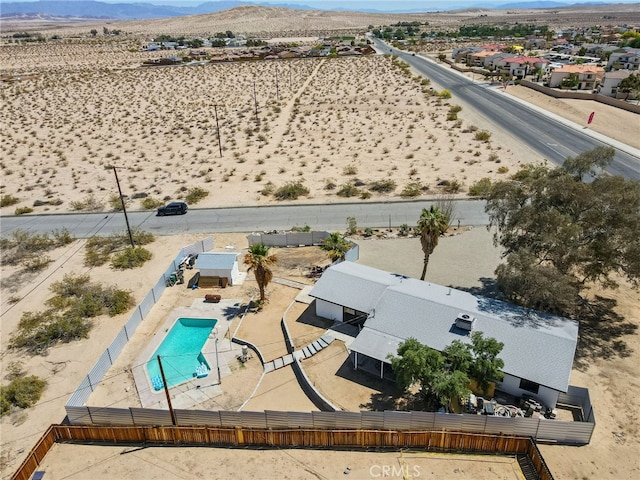 5676 Aztec Ave Unit 29, Palms, CA 92277 - bird's eye view of a mountainous background and a desert landscape