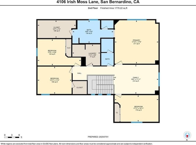 4106 Irish Moss Ln, San Bernardino, CA 92407 - view of floor plan / room layout