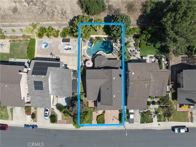25572 Orchard Rim Ln, Lake Forest, CA 92630 - view of property location with property parcel outlined