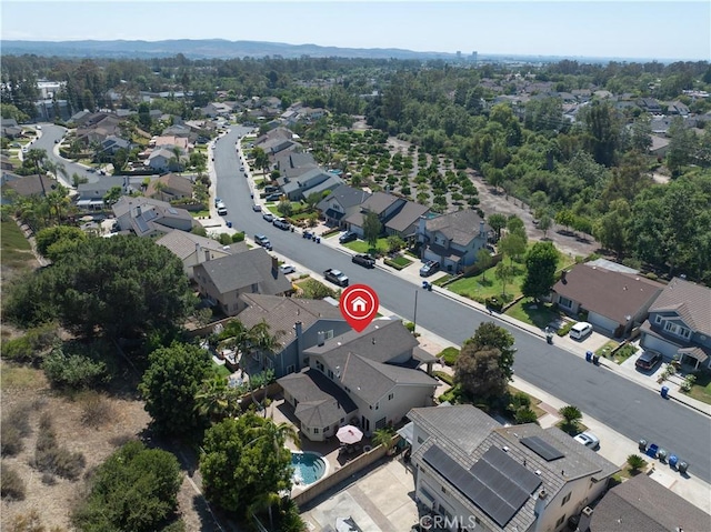 25572 Orchard Rim Ln, Lake Forest, CA 92630 - aerial overview of property's location with nearby suburban area