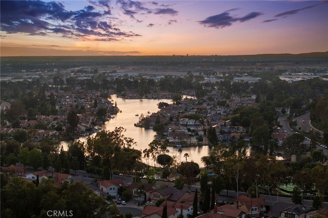24932 Dove Tree Ln, Lake Forest, CA 92630 - aerial view of property and surrounding area with a large body of water and nearby suburban area