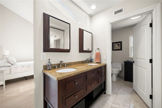 24932 Dove Tree Ln, Lake Forest, CA 92630 - full bath featuring double vanity and tile patterned floors