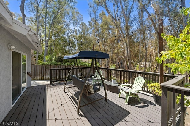 24932 Dove Tree Ln, Lake Forest, CA 92630 - view of wooden deck