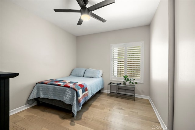 24932 Dove Tree Ln, Lake Forest, CA 92630 - bedroom featuring light wood-type flooring and a ceiling fan