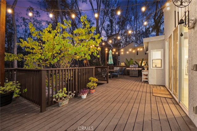 24932 Dove Tree Ln, Lake Forest, CA 92630 - view of deck at twilight