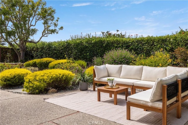 6935 Verde Ridge Rd, Rancho Palos Verdes, CA 90275 - view of patio / terrace featuring an outdoor hangout area