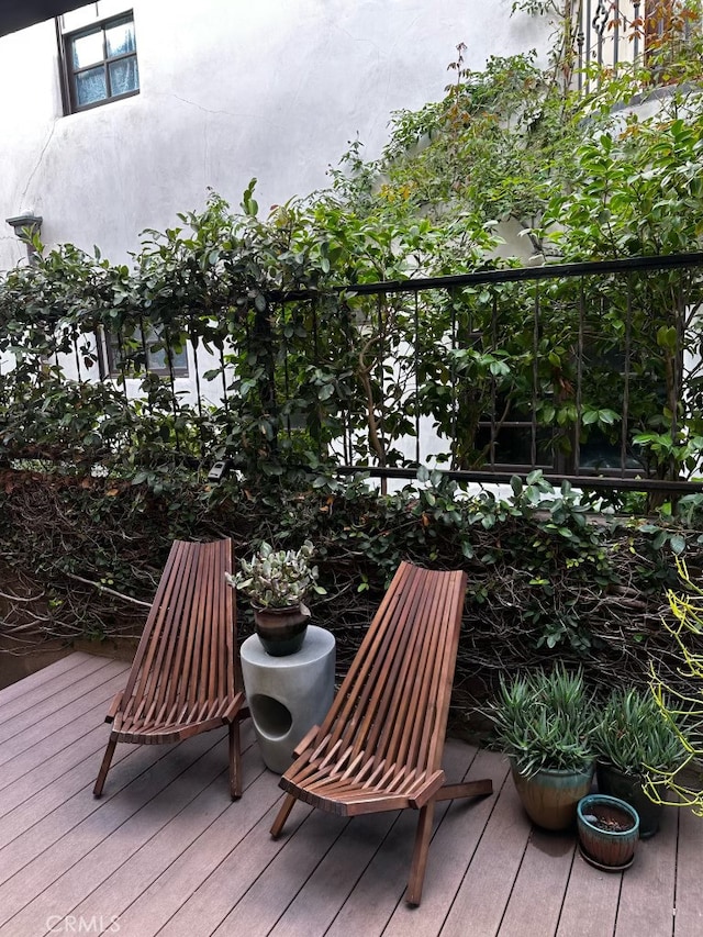 518 Avenida Victoria Unit A, San Clemente, CA 92672 - view of wooden terrace