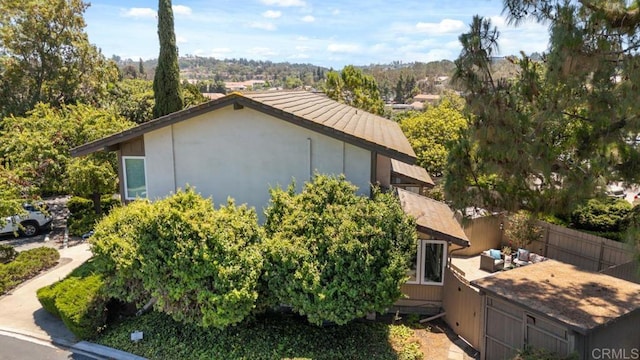 17177 Bernardo Center Dr, San Diego, CA 92128 - view of home's exterior featuring stucco siding