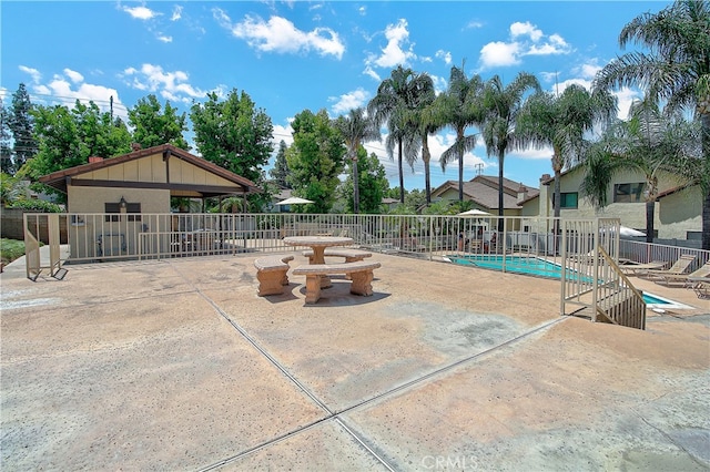 5050 Canyon Crest Dr Unit 5, Riverside, CA 92507 - community pool featuring a patio