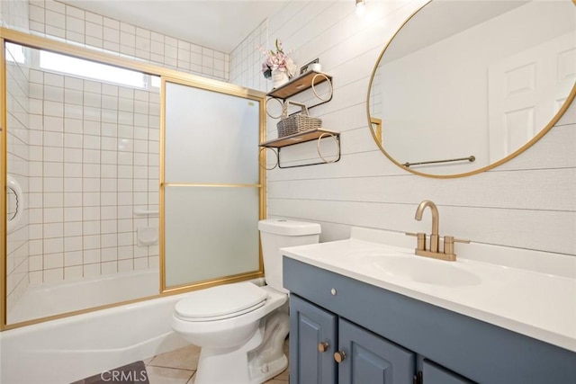 2240 La Sierra Way, Claremont, CA 91711 - bathroom with vanity, shower / washtub combination, and tile patterned flooring