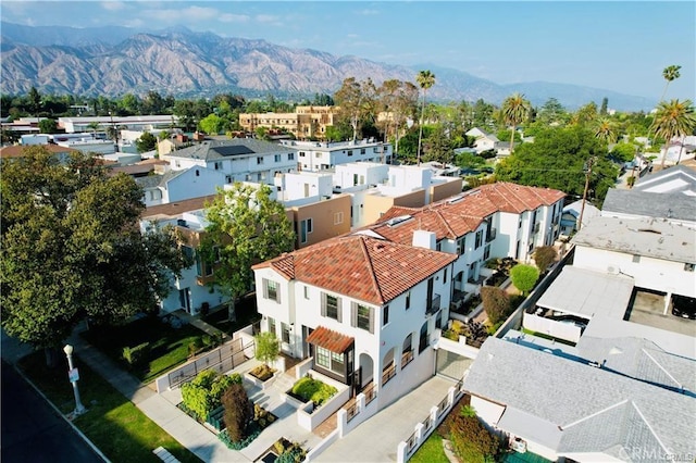 118 N Allen Ave Unit 2, Pasadena, CA 91106 - aerial view of residential area featuring mountains