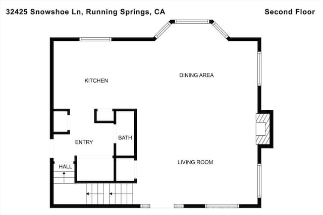 32425 Snowshoe Ln, Running Springs, CA 92382 - view of property floor plan