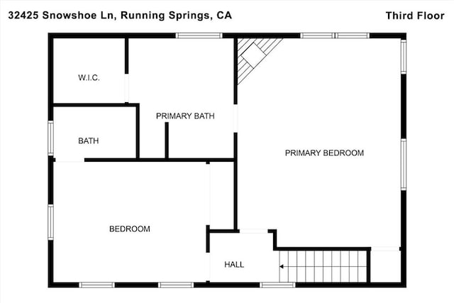 32425 Snowshoe Ln, Running Springs, CA 92382 - view of floor plan / room layout