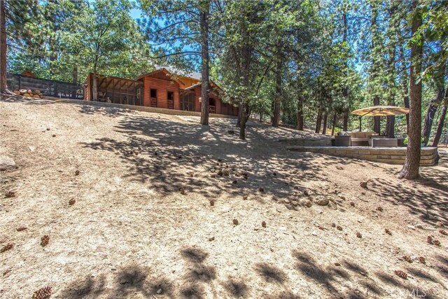 32425 Snowshoe Ln, Running Springs, CA 92382 - view of yard