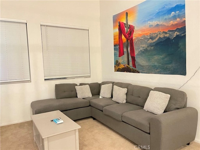 12639 Spruce Hill Rd, Moreno Valley, CA 92555 - carpeted living area with baseboards