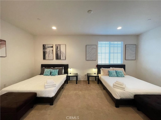 12639 Spruce Hill Rd, Moreno Valley, CA 92555 - bedroom with carpet flooring and recessed lighting
