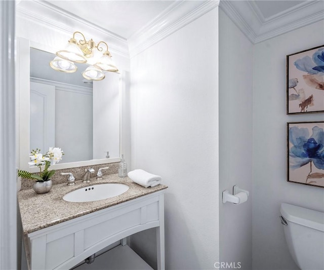 415 Buttonwood Dr, Brea, CA 92821 - bathroom featuring vanity and crown molding