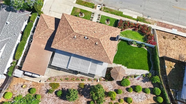 415 Buttonwood Dr, Brea, CA 92821 - aerial view