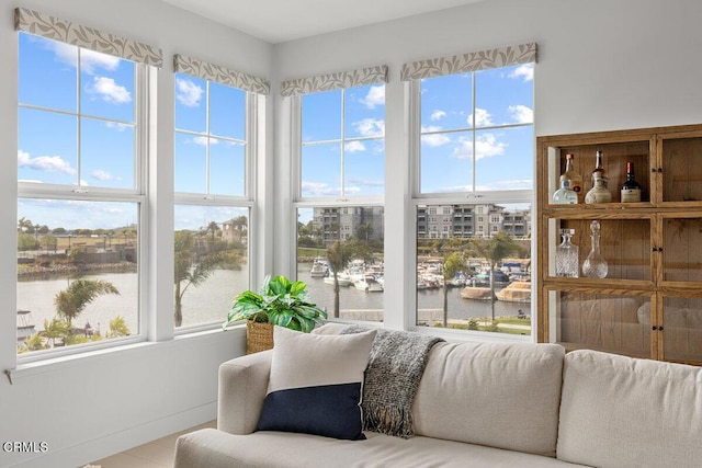 1437 Windshore Way, Oxnard, CA 93035 - sunroom / solarium with a water view