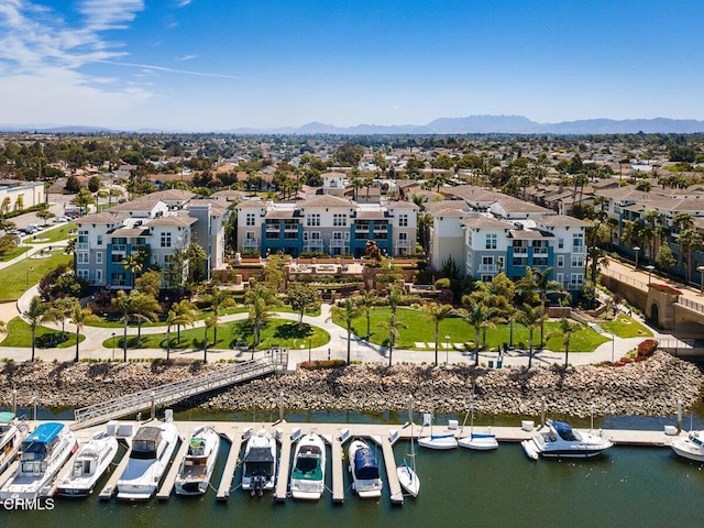 1437 Windshore Way, Oxnard, CA 93035 - bird's eye view of a water and mountain view