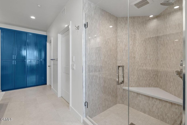 1437 Windshore Way, Oxnard, CA 93035 - full bathroom featuring a stall shower and tile patterned floors