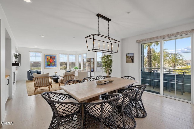 1437 Windshore Way, Oxnard, CA 93035 - dining space with recessed lighting and a chandelier