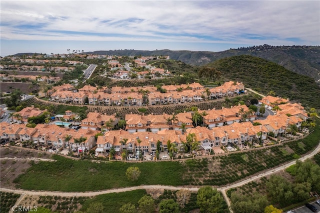 29416 Port Royal Way, Laguna Niguel, CA 92677 - aerial view of property's location featuring a mountain backdrop and nearby suburban area