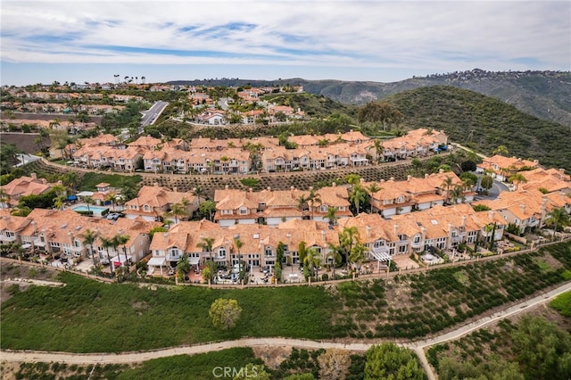 29416 Port Royal Way, Laguna Niguel, CA 92677 - aerial overview of property's location featuring a mountainous background and nearby suburban area