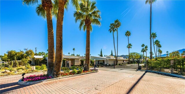 1111 E Ramon Rd Unit 37, Palm Springs, CA 92264 - view of front of house with a gate