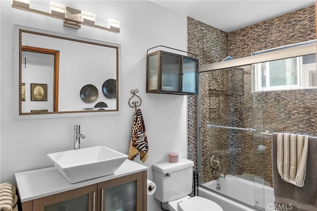 1164 12th St, Los Osos, CA 93402 - bathroom with combined bath / shower with glass door and vanity