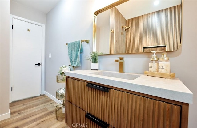 10113 Dorset, Rancho Cucamonga, CA 91730 - bathroom featuring wood finished floors and vanity