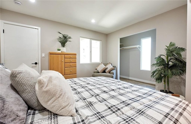10113 Dorset, Rancho Cucamonga, CA 91730 - bedroom featuring wood finished floors, recessed lighting, and a closet