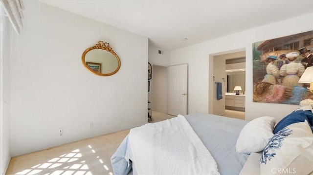 3620 Daffodil Ave Unit 31, Corona Del Mar, CA 92625 - carpeted bedroom with ensuite bath