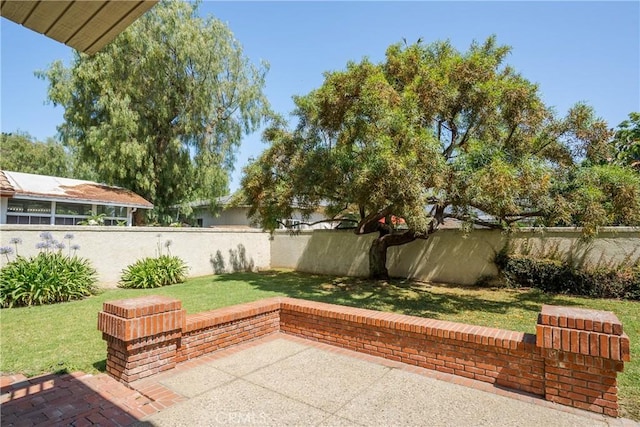9320 Isaac Lord Dr, Rancho Cucamonga, CA 91701 - fenced backyard featuring a patio