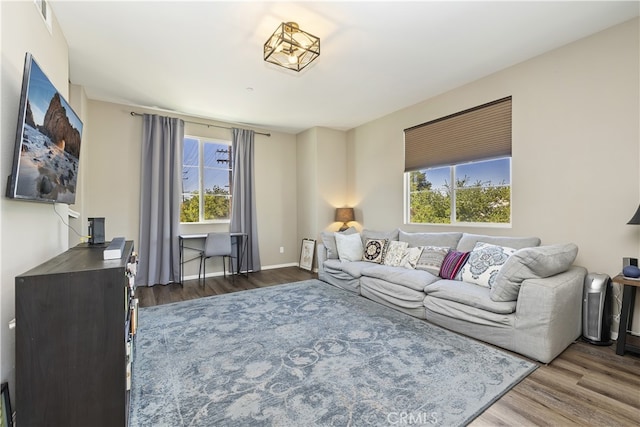 384 Ruby Red Ln, Upland, CA 91786 - living area with wood finished floors