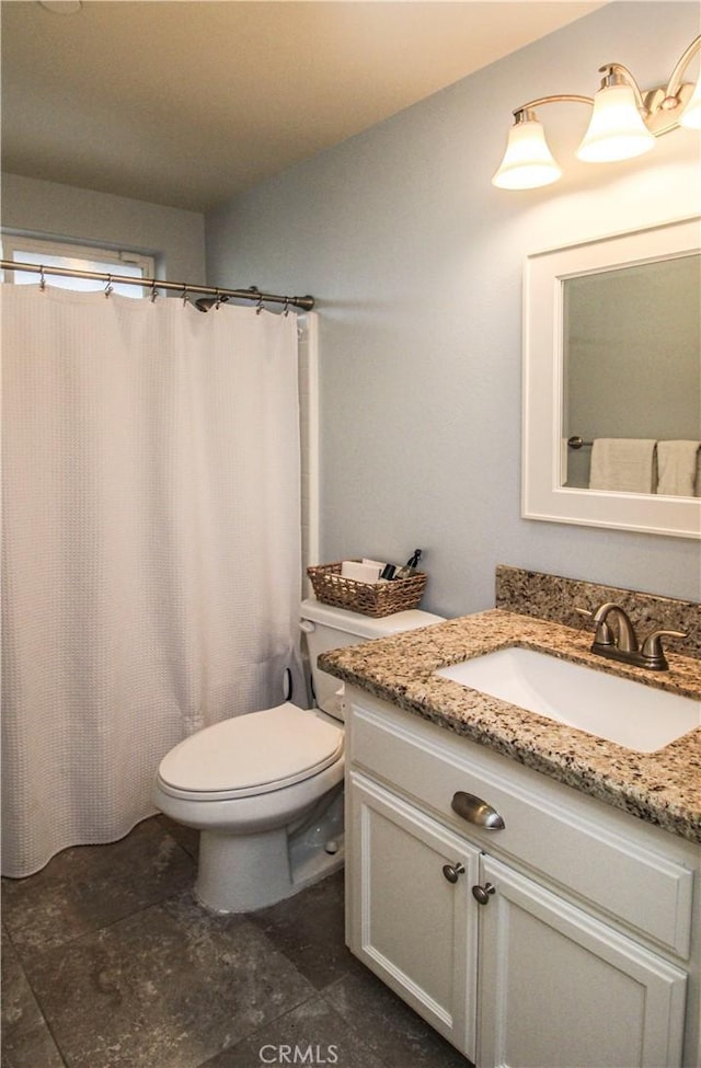 18224 Kalin Ranch Dr, Victorville, CA 92395 - full bath featuring vanity and a shower with shower curtain