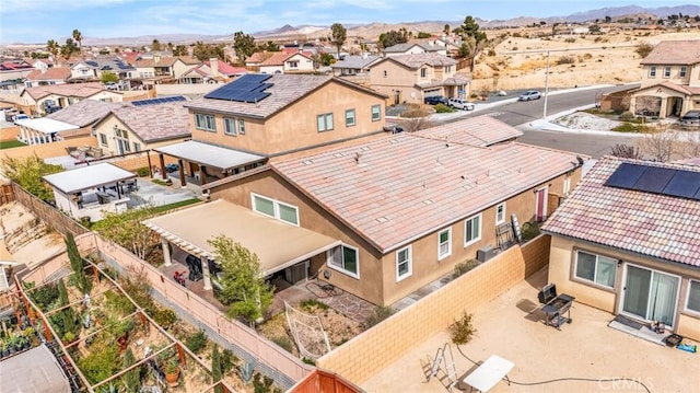16252 Gibson St, Victorville, CA 92394 - aerial view of residential area featuring a mountainous background