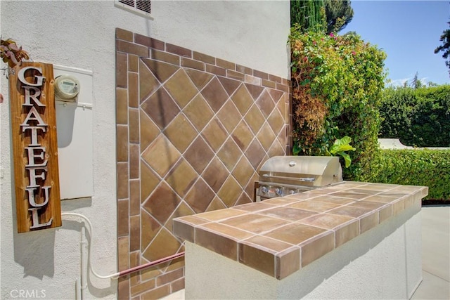 1205 W Highland, Redlands, CA 92373 - view of patio / terrace featuring exterior kitchen