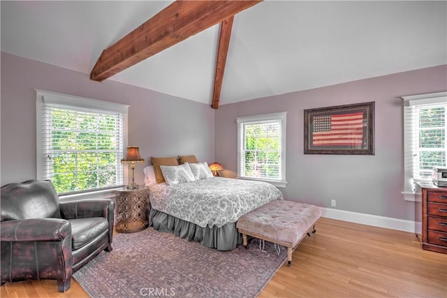 1205 W Highland, Redlands, CA 92373 - bedroom featuring wood finished floors and multiple windows